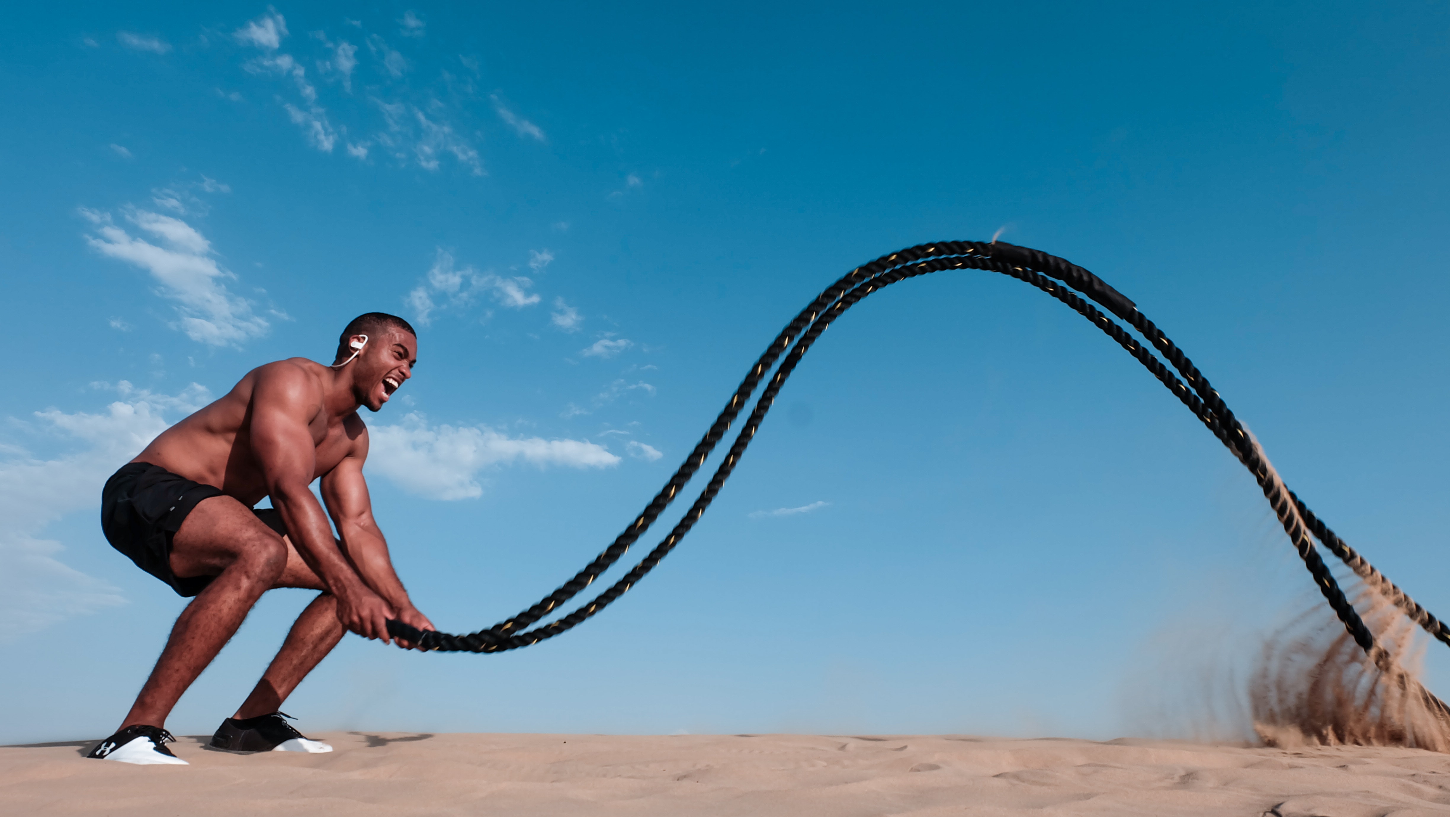 ロープ バトル バトルロープ・トレーニング方法の効果的なやり方